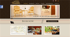 Desktop Screenshot of hotelikamber.pl
