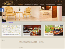 Tablet Screenshot of hotelikamber.pl